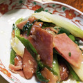 banbonmama's cooksnap of when they made 焼豚の♪中華風和え物♪.