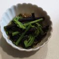あずきまめっち's cooksnap of when they made 春味～♪旬です！味付きわらび～おひたし.