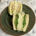 ナピト's cooksnap of when they made スライス胡瓜のサンドイッチ.