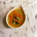 ナピト's cooksnap of when they made 豆苗とモヤシと人参のお味噌汁♡.