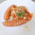 スタイリッシュママ's cooksnap of when they made 玉ねぎとウインナーケチャップ炒め.
