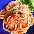 楽しくなーれ！'s cooksnap of when they made 簡単お手軽☆基本のミートソースパスタ.