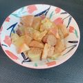 しゅい6's cooksnap of when they made りんごとサツマイモのシナモン煮.