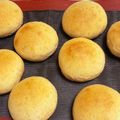 chacokon☆'s cooksnap of when they made もっちり香ばしい★米粉と全粒粉の丸パン.