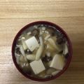 かおり♡♡♡'s cooksnap of when they made しめじと豆腐のヘルシー味噌汁.