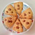 ｷｬｽｰ's cooksnap of when they made 某カフェ風♪チョコレートチャンクスコーン.