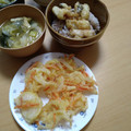 よちりん's cooksnap of when they made 新玉ねぎと人参のかき揚げ.