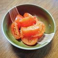 もふもふクロさん's cooksnap of when they made トマトのごま和え.
