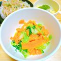 プー♡'s cooksnap of when they made 調味料3つ！チンゲン菜と人参のナムル.