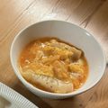 こりんママ8's cooksnap of when they made 包丁なし！キムたま餃子スープ.