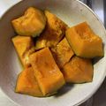 Reo14☆'s cooksnap of when they made かぼちゃの煮物.