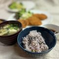 かっちゃん杉's cooksnap of when they made 雑穀ご飯（おにぎり）の表面パラパラごま塩.