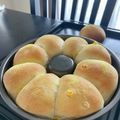 ♪Key♪'s cooksnap of when they made 【お惣菜パン】ふわもちコーンちぎりパン.