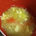 とろけい's cooksnap of when they made レタスとトマトと卵のスープ.