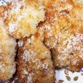 ゆりたんすきすき's cooksnap of when they made 鶏胸肉の揚げないチキンカツ.
