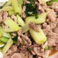 クックLZ7E8G☆'s cooksnap of when they made さっぱり美味しい☆小松菜のガーリック炒め.