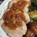 NACHIMAE's cooksnap of when they made 激うま！鶏ハムの新玉葱タレ.