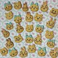 twinflower's cooksnap of when they made ちいかわ♡アイスボックスクッキー♪.