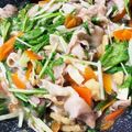 sato3★'s cooksnap of when they made 豚こまと油揚げのハリハリ煮.