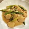 Ricy's cooksnap of when they made ベビーホタテとアスパラのバター醤油炒め.