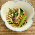 Ricy's cooksnap of when they made 栄養満点♪小松菜としめじのナムル☆.