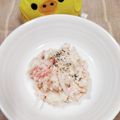 しーくれっと・らいふ's cooksnap of when they made 鮭フレークとディルのポテトサラダ.