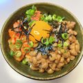 azbjbn's cooksnap of when they made まじでハマるよ納豆キムチ卵かけごはん.