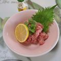 みかかめ's cooksnap of when they made レモンと塩で食べる★ねぎとろ★.