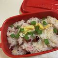 papikun's cooksnap of when they made 余っているお漬物で♡和風チャーハン.
