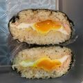 吉井さん☆'s cooksnap of when they made シーチキンと目玉焼きのおにぎらず.