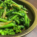 四児のハハ's cooksnap of when they made 5分で♪菜の花と桜海老の中華風炒め.