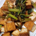 鶏皮坊主's cooksnap of when they made 厚揚げと小松菜のごま味噌炒め.