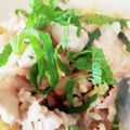 ゆち8's cooksnap of when they made ぱぱっと！豚肉と大葉のチャーハン.