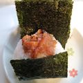 ミロ9607's cooksnap of when they made 明太子（たらこ）と梅干しの二刀流おにぎり.