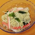 モグタソ's cooksnap of when they made 切り干し大根·わかめ･カニカマの酢の物Ⅱ.