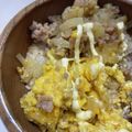 ひなたんまま♡'s cooksnap of when they made 甘くて子ども大好き♡三色そぼろ丼‪ꔛ‬♡.