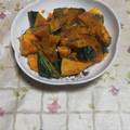 くネコまろす's cooksnap of when they made 副菜＊南瓜の黒ごま和え.