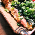 ふか谷's cooksnap of when they made 居酒屋気分♡だし巻き卵のたらこマヨソース.