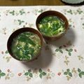 yesmama's cooksnap of when they made ニラ玉えのきのおすまし.