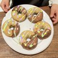 へりまる's cooksnap of when they made ヘルシー豆腐と米粉のふっくら焼きドーナツ.