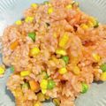 升田さん's cooksnap of when they made 【簡単】チキンライス(オムライス用).