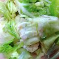 xyzクック's cooksnap of when they made キャベツの中華ごま和え.