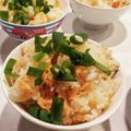 ゆいmaru3's cooksnap of when they made 鮭ときのこの簡単炊き込みご飯.