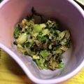 目玉のオカン's cooksnap of when they made いわし缶と小松菜のしぐれ煮―完了期―.