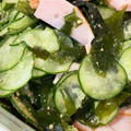 ユウとココ's cooksnap of when they made 白だしで！きゅうりとワカメの定番酢の物.