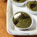 CZKO's cooksnap of when they made おからと米粉の抹茶ホワイトチョコマフィン.