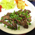 erinngorou's cooksnap of when they made おうち居酒屋ハツの柔らかネギ塩だれ炒め.