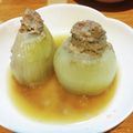 わかとみーの母's cooksnap of when they made 今が旬！新玉ねぎの肉詰め.