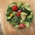 hiiragi３１'s cooksnap of when they made アボカドと胡瓜とトマトの塩レモンサラダ♪.