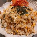 ONE★MAYU★'s cooksnap of when they made 簡単で旨い♡ごま香る♪大粒納豆チャーハン.